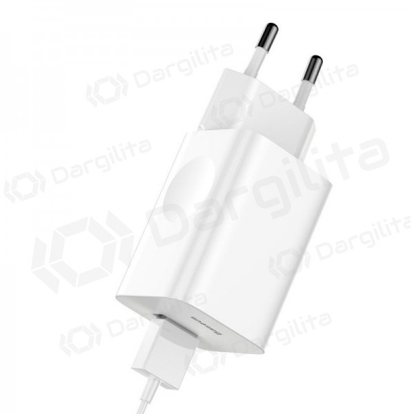 Telefono įkroviklis Baseus CCALL-BX02 24 W USB-A baltas