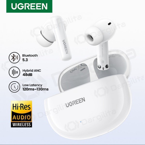 Belaidės ausinės Ugreen WS200 HiTune T6 Active Noise-Cancelling Earbuds Belaidės ausinės Ugreen WS200 HiTune T6 Active Noise-Cancelling Earbuds