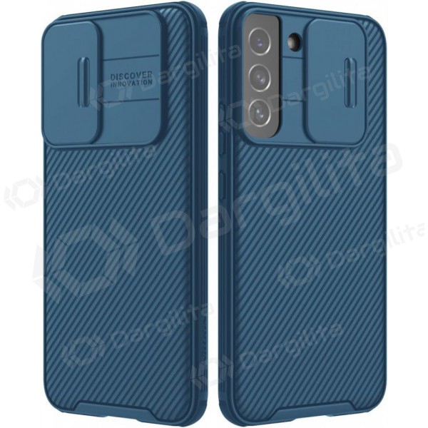 Samsung Galaxy S24 Ultra dėklas „Nillkin CamShield Pro“ (mėlynas)