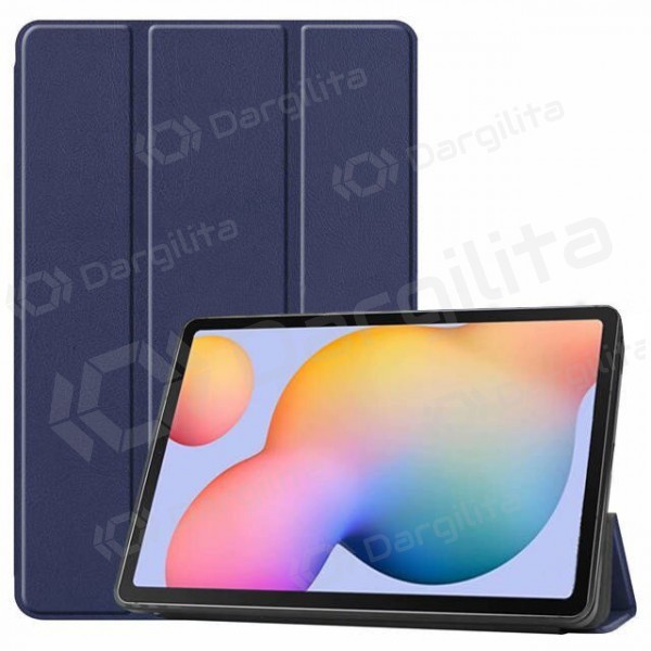 Apple iPad Pro 11 (2018 / 2020 / 2021 / 2022) dėklas "Smart Leather" (tamsiai mėlynas)