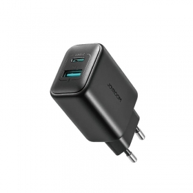 Telefono įkroviklis Joyroom JR-TCF13 25 W USB-C + USB-A juodas