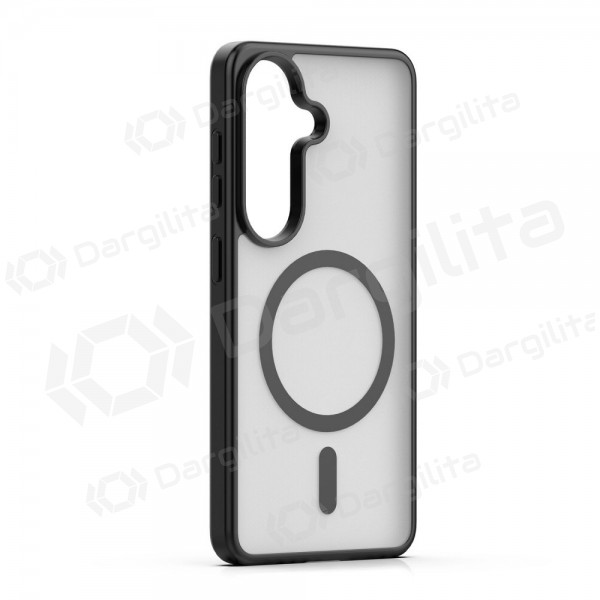 Samsung Galaxy A16 dėklas "Matte MagSafe" (juodas)