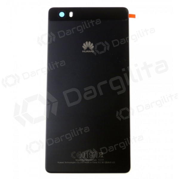 Huawei P8 Lite galinis baterijos dangtelis (juodas) (aukšta kokybė)