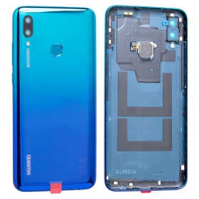Huawei P Smart 2019 galinis baterijos dangtelis mėlynas (Aurora Blue) (naudotas grade A, originalus)