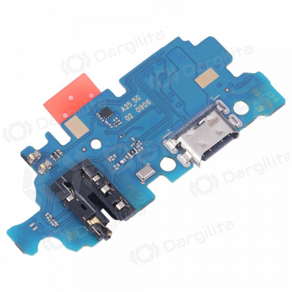 Samsung A256 Galaxy A25 5G įkrovimo lizdo ir mikrofono jungtis (service pack) (originali)