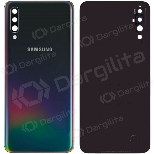 Samsung A505 Galaxy A50 2019 galinis baterijos dangtelis (juodas) (service pack) (originalus)
