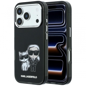 Apple iPhone 18 Pro dėklas "Karl Lagerfeld PU Semi Wrap Smooth Sketch Bodies MagSafe"