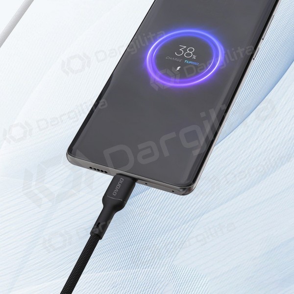 USB kabelis Dudao L9T USB-A to USB-C 5A 1.0m juodas