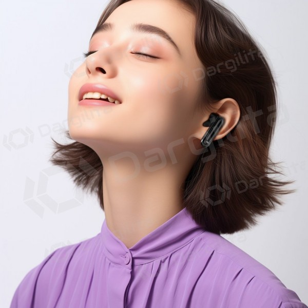 Belaidės ausinės su mikrofonu Acefast W2 Bluetooth ANC juodos