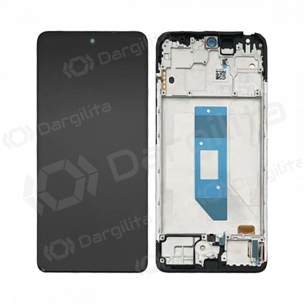 Xiaomi Redmi Note 14 4G (Global version) ekranas (juodas) (su rėmeliu) (OLED)