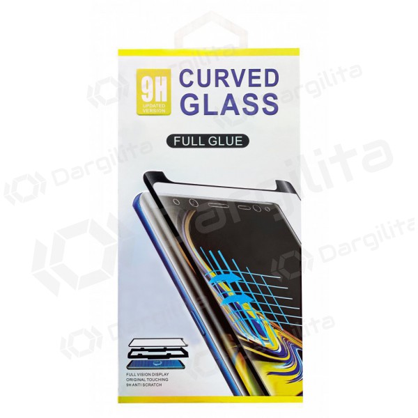 Samsung G985 Galaxy S20 Plus ekrano apsauginis grūdintas stiklas "9D Curved Full Glue"