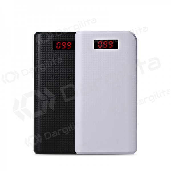 Išorinė baterija Power Bank Proda Power Box PPL-14 30000mAh 2xUSB 1A+2A (balta)