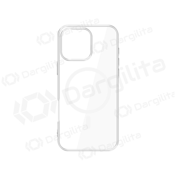 Apple iPhone 16 Pro dėklas "3MK Clear MagCase" (skaidrus)