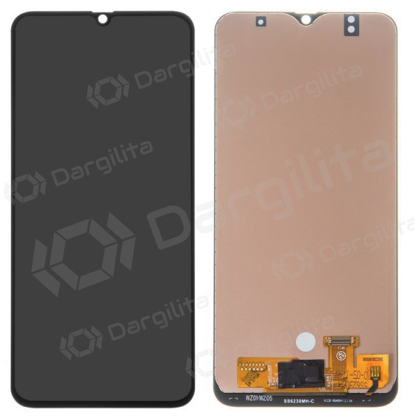 Samsung A505 Galaxy A50 (2019) ekranas (juodas) (OLED)