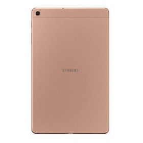 Samsung T510 / T515 Galaxy Tab A 10.1 (2019) galinis baterijos dangtelis (auksinis) (naudotas grade A, originalus)