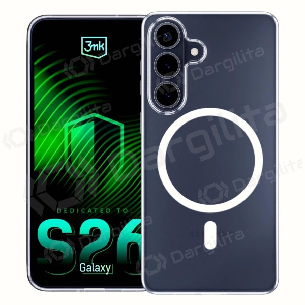Samsung Galaxy S26 dėklas "3MK Clear MagCase"