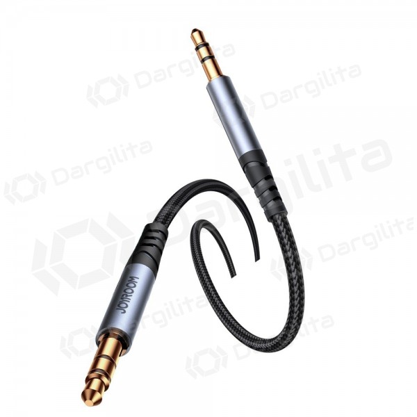 Audio laidas Joyroom SY-A08 3.5 mm į 3.5 mm 1.2 m juodas