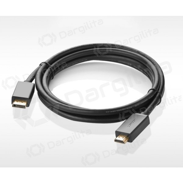 HDMI laidas Ugreen DP101 DisplayPort į HDMI 2 m juodas