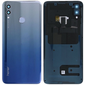 Huawei Honor 10 Lite galinis baterijos dangtelis mėlynas (Sky Blue) (naudotas grade B, originalus)
