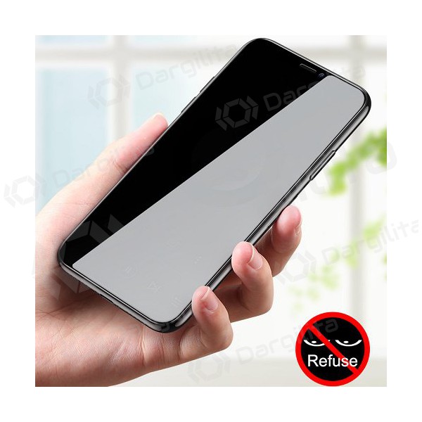 Apple iPhone 15 Pro ekrano apsauginis grūdintas stiklas "Wozinsky Privacy 5D Full Glue"
