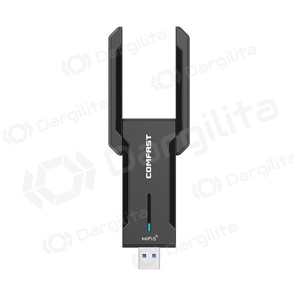 WiFi-USB adapteris, 5374Mbps, 2.4GHz, 5GHz, 6GHz