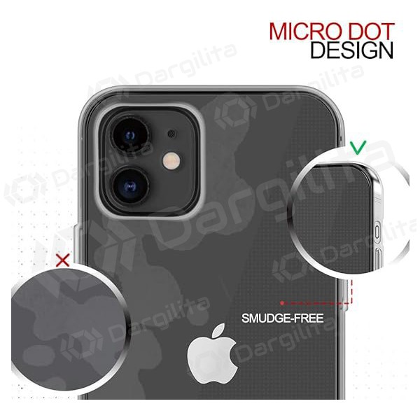 Apple iPhone 16e dėklas "Mercury Jelly Clear" (skaidrus) Apple iPhone 16e dėklas "Mercury Jelly Clear" (skaidrus)