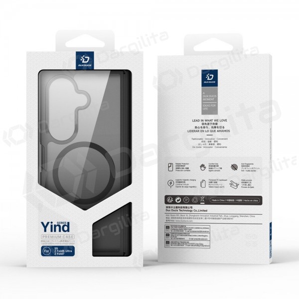 Samsung Galaxy Z Fold8 Ultra dėklas "Dux Ducis Yind MagSafe" (juodas)