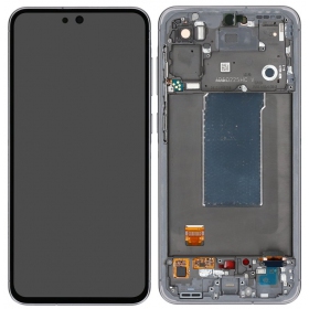 Samsung Galaxy A56 ekranas (grafitas) (su rėmeliu) (originalus)