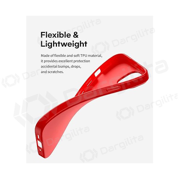 Apple iPhone 7 Plus / 8 Plus dėklas "Mercury Soft Feeling" (raudonas)