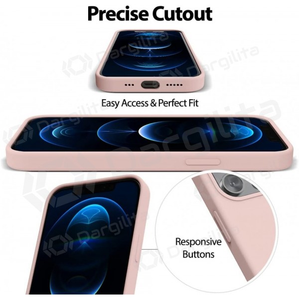 Samsung Galaxy A37 dėklas Mercury "Pure Magsafe Silicon Case" (rožinio smėlio)
