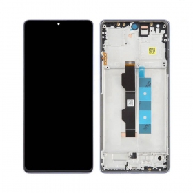 Xiaomi Redmi Note 13 Pro 4G, Poco M6 Pro 4G ekranas (Lavender Purple) (su rėmeliu) (originalus)