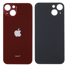 Apple iPhone 13 mini galinis baterijos dangtelis (raudonas) (bigger hole for camera)