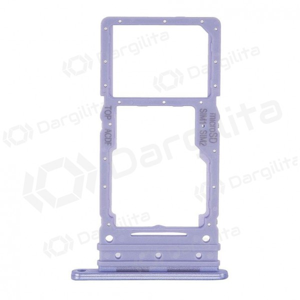 Samsung A346 Galaxy A34 5G 2023 SIM kortelės laikiklis (violetinis) (service pack) (originalus)