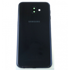 Samsung J610 Galaxy J6 Plus 2018 galinis baterijos dangtelis (juodas) (naudotas grade A, originalus)