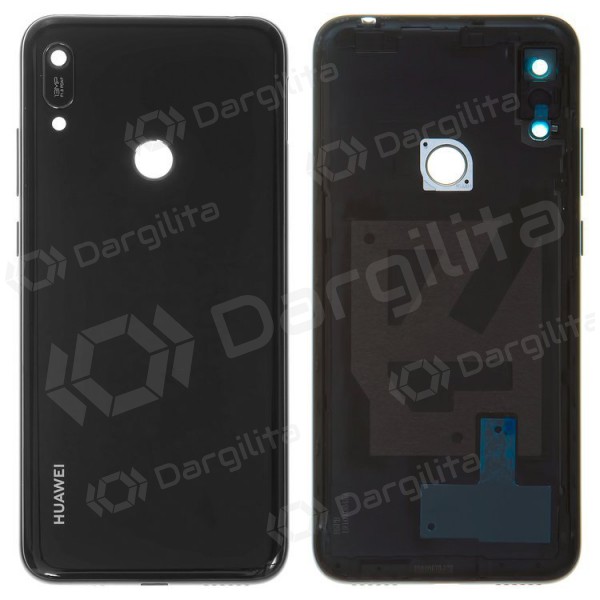 Huawei Y6 2019 galinis baterijos dangtelis (juodas)
