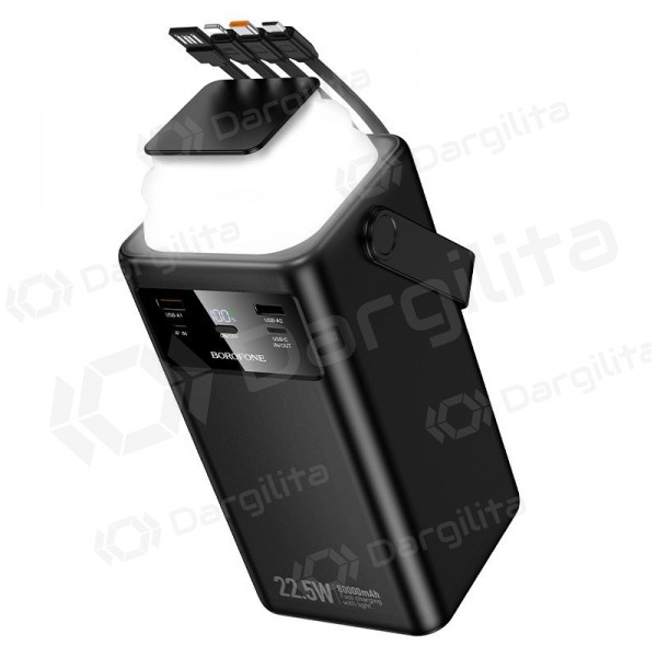 Išorinė baterija (Power Bank) Borofone BJ65B 80000 mAh 22.5 W, juoda