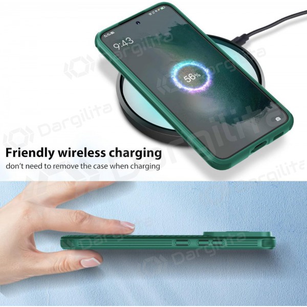 Samsung Galaxy S24 Ultra dėklas „Nillkin CamShield Pro“ (žalias)