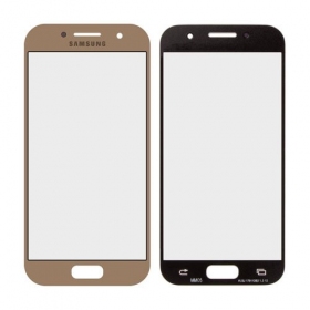 Samsung A320F Galaxy A3 (2017) Ekrano stikliukas (auksinis)