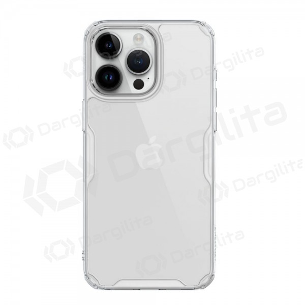 Apple iPhone 15 dėklas „Nillkin Ultra Slim“ (baltas) Apple iPhone 15 dėklas „Nillkin Ultra Slim“ (baltas)