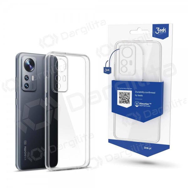 Xiaomi Redmi Note 12 5G dėklas "3MK Clear Case" 1,2mm (skaidrus) Xiaomi Redmi Note 12 5G dėklas "3MK Clear Case" 1,2mm (skaidrus)