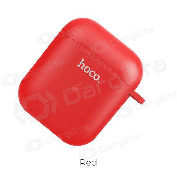 Belaidis įkroviklis HOCO CW22 Airpods (raudonas)