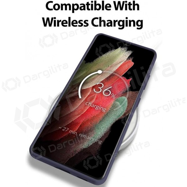 Samsung Galaxy A22 5G dėklas Mercury "Silicone Case" (tamsiai mėlynas) Samsung Galaxy A22 5G dėklas Mercury "Silicone Case" (tamsiai mėlynas)
