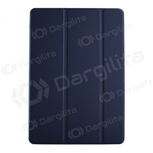 Apple iPad 10.2 (2019 / 2020) dėklas "Smart Leather" (tamsiai mėlynas)