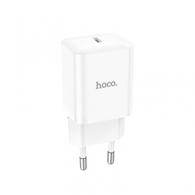 Telefono įkroviklis Hoco N27 20 W USB-C baltas
