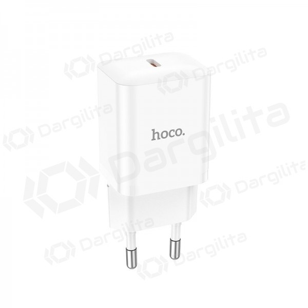 Telefono įkroviklis Hoco N27 20 W USB-C baltas