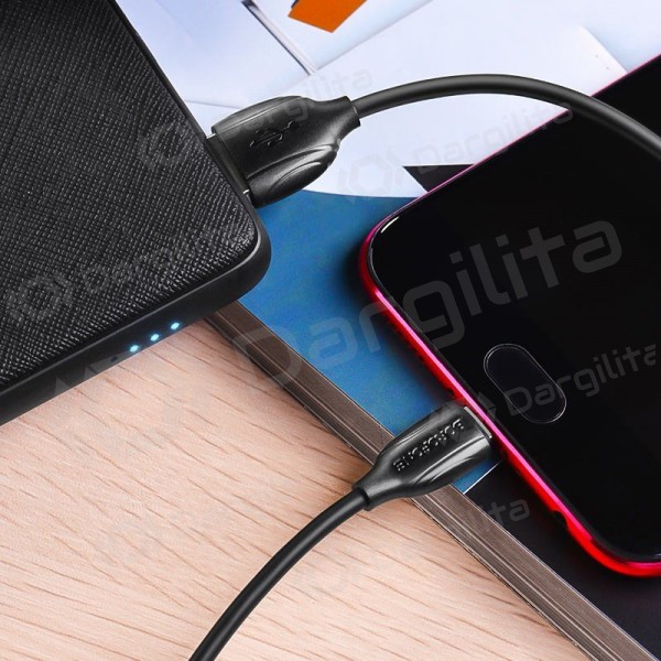 Micro USB laidas Borofone BX19 USB-A į Micro USB 1 m juodas