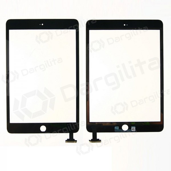 Apple iPad mini 3 lietimui jautrus stikliukas (juodas)