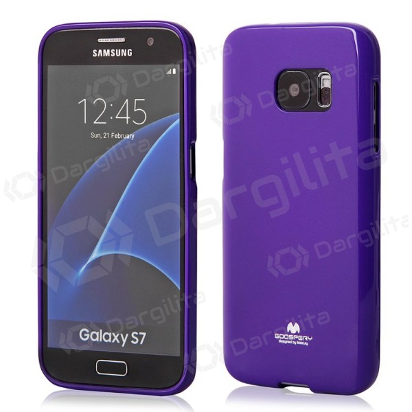 Sony D6603 Xperia Z3 dėklas Mercury Goospery "Jelly Case" (violetinis)
