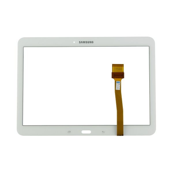 Samsung SM - T535 Galaxy Tab 4 10.1 lietimui jautrus stikliukas (baltas)