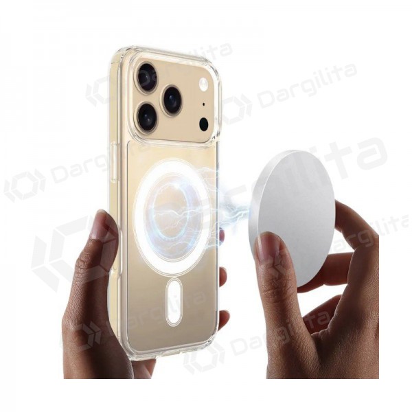 Apple iPhone 17 Pro Max dėklas "Clear MagSafe Case" (skaidrus)